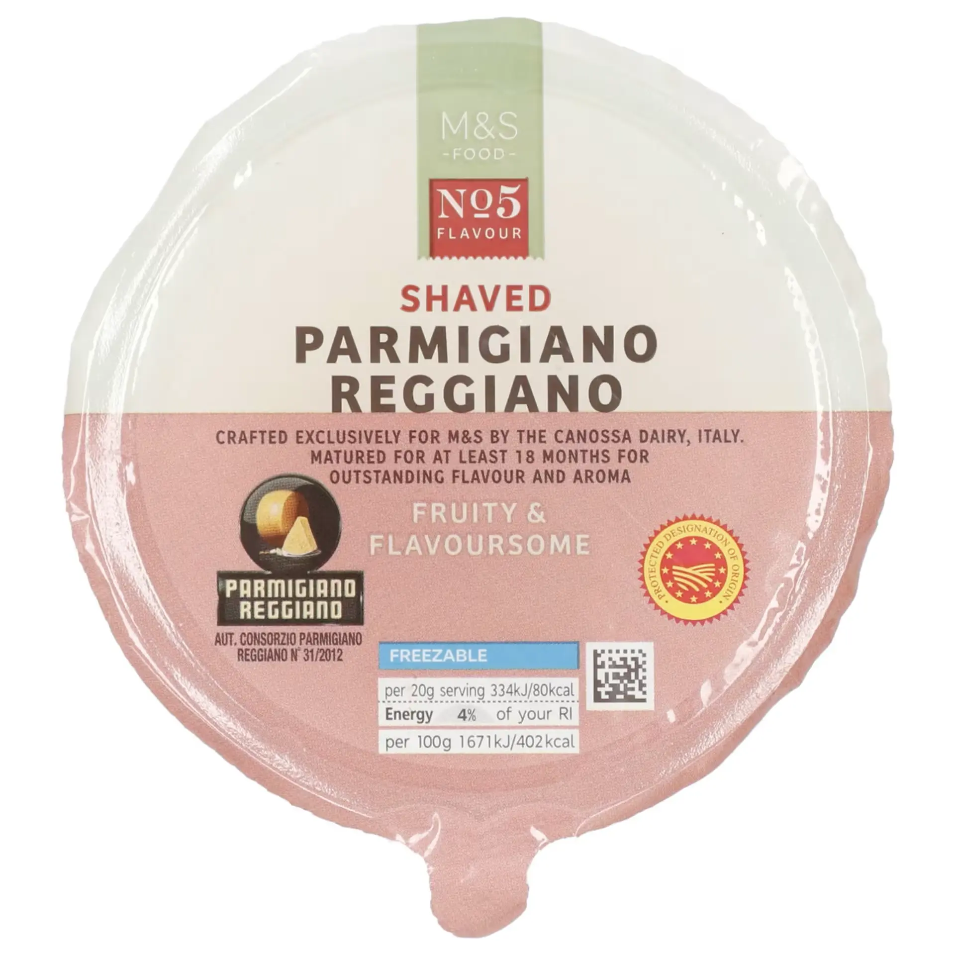 Shaved Parmigiano Reggiano