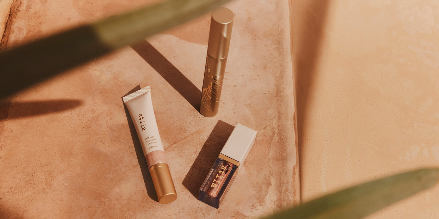 Selection of Makeup products. Shop now