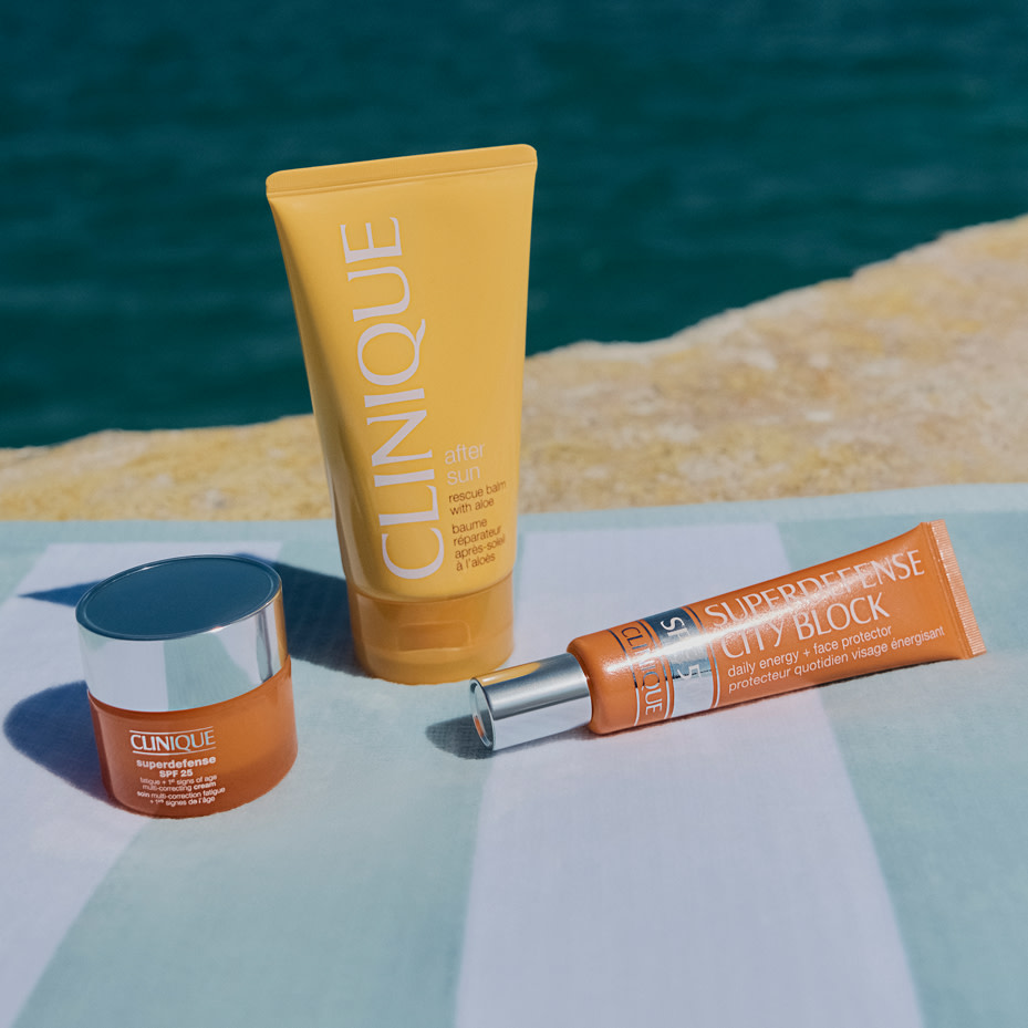 Selection of skincare products, Shop now