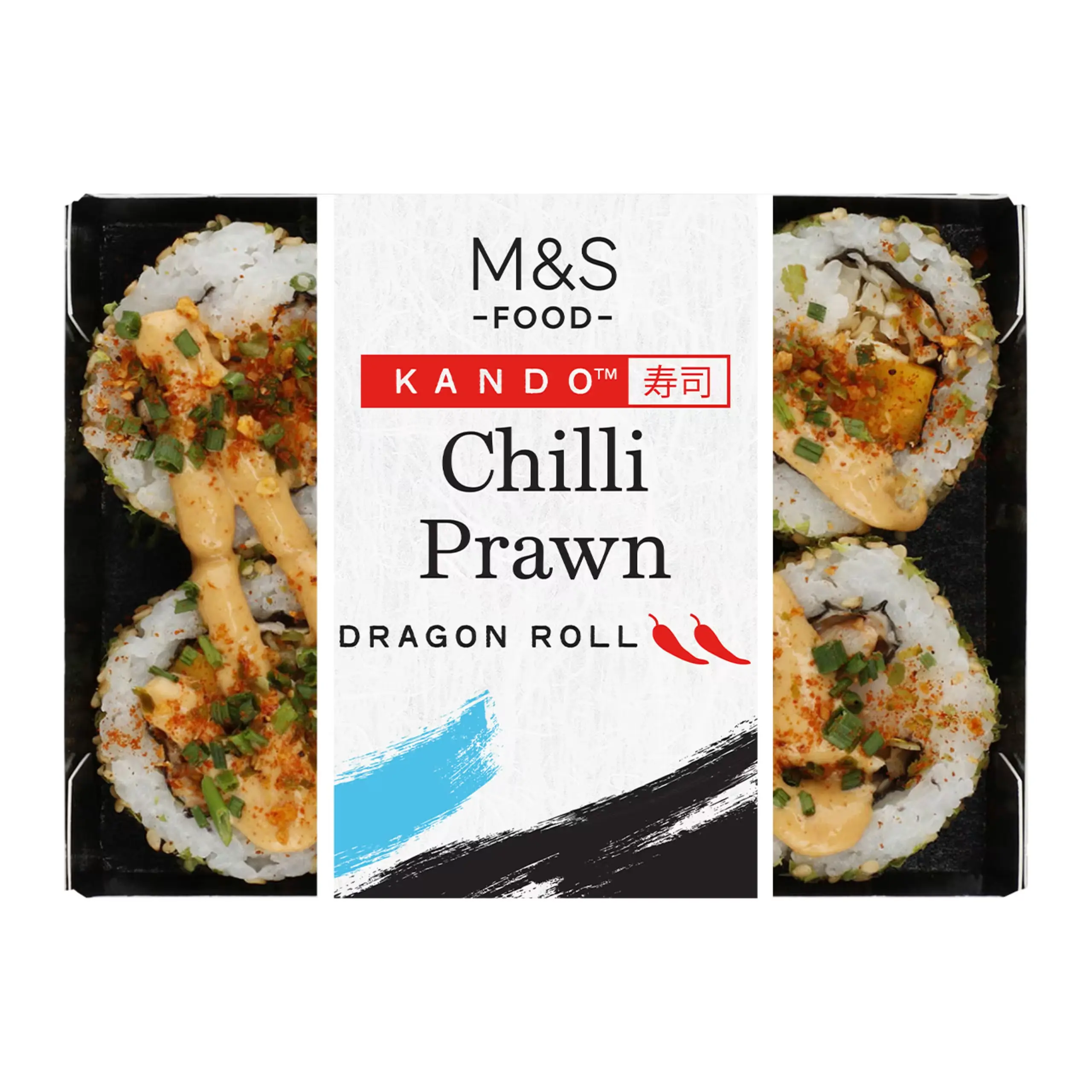 Chilli Prawn Dragon Roll
