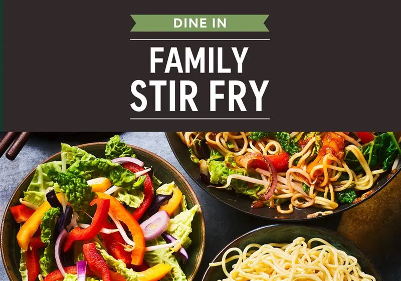 Family Stir Fry Dine In 