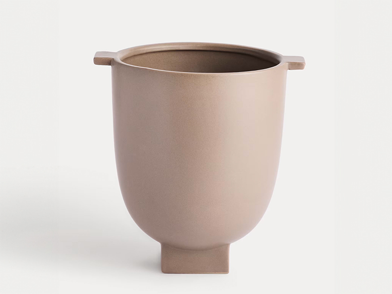 Tall bowl vessel vase from the Kelly Hoppen x M&S collection 