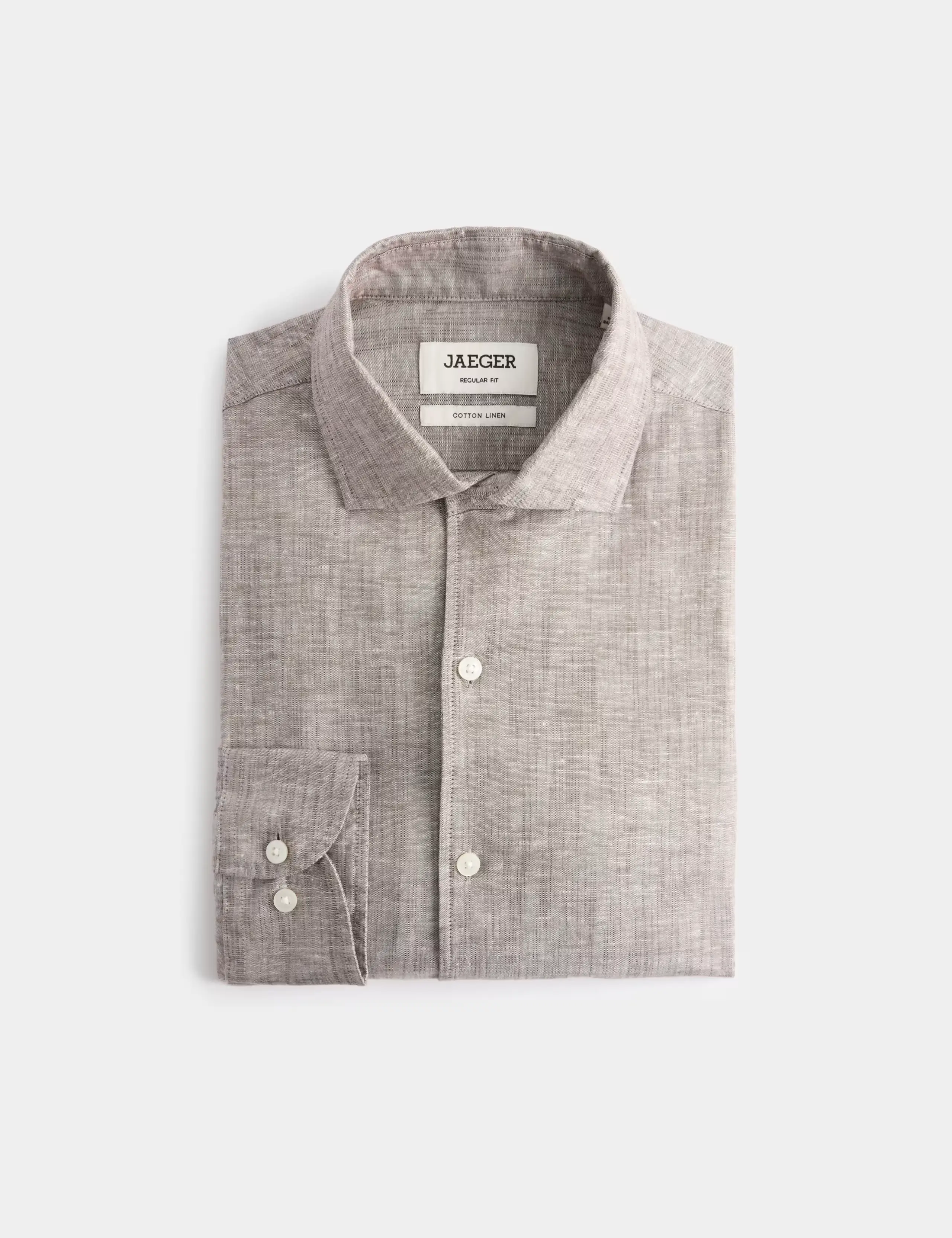 Regular Fit Luxury Linen Cotton Shirt