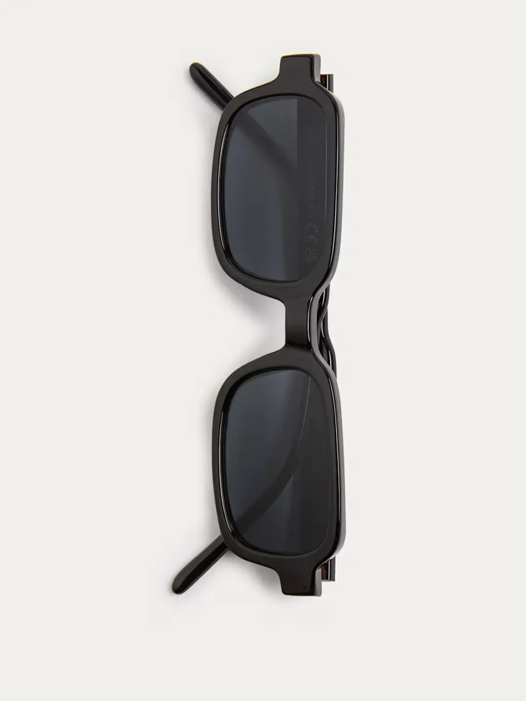 Black rectangle sunglasses