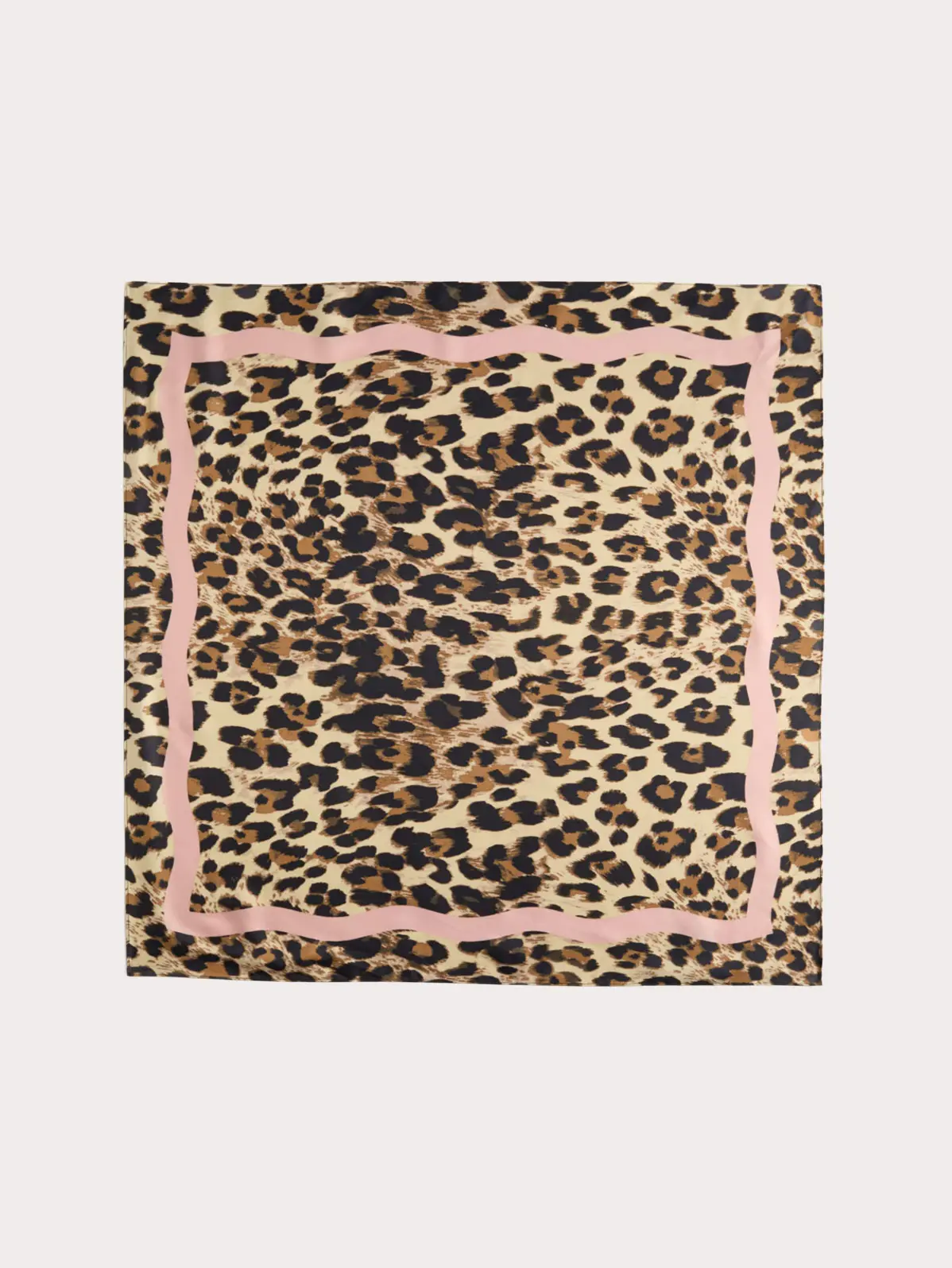 Animal print scarf
