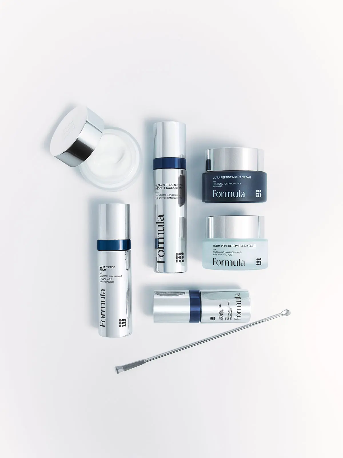 Formula skincare products 