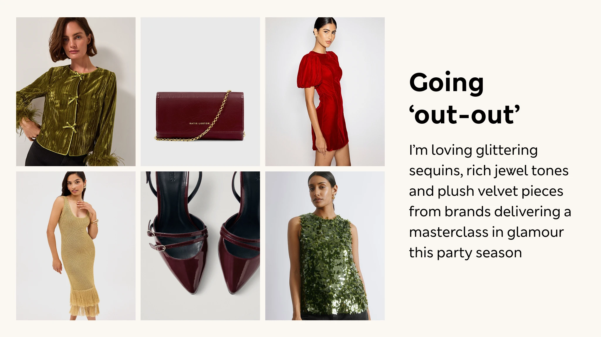 Selection of clothing brands at M&S