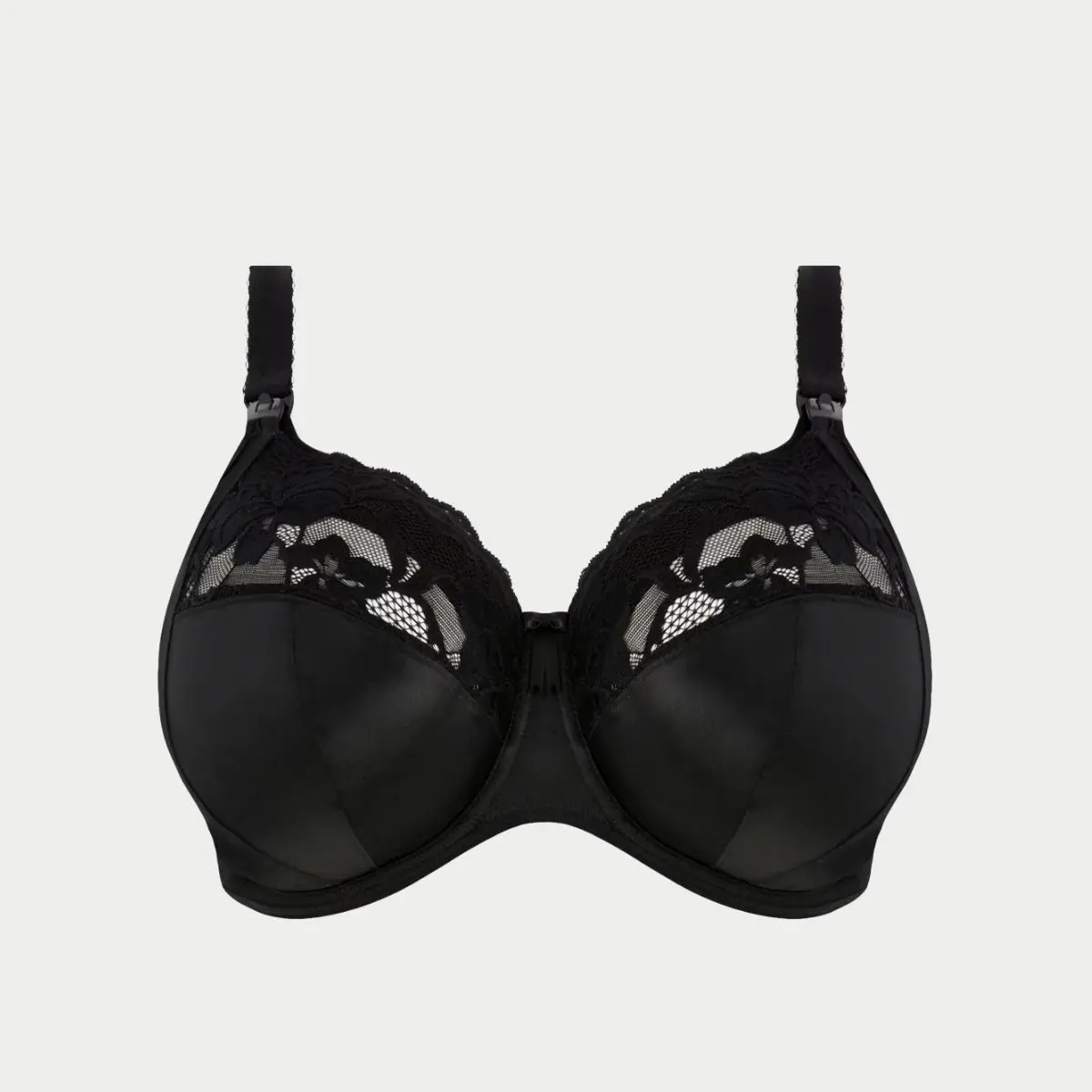 A cutout of a underwired pregnancy bra