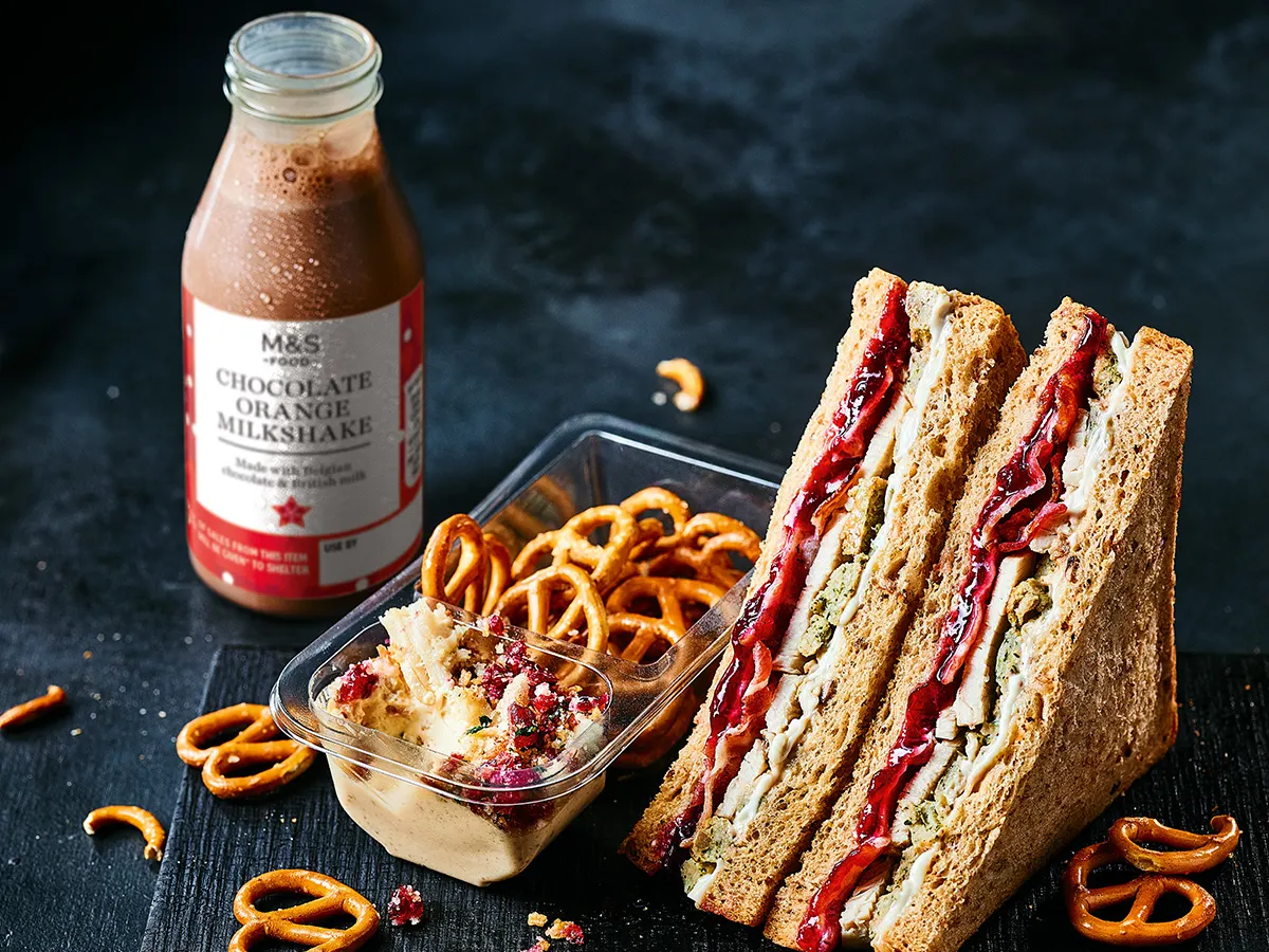 Christmas sandwiches