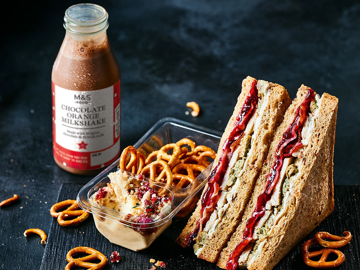 Christmas sandwiches