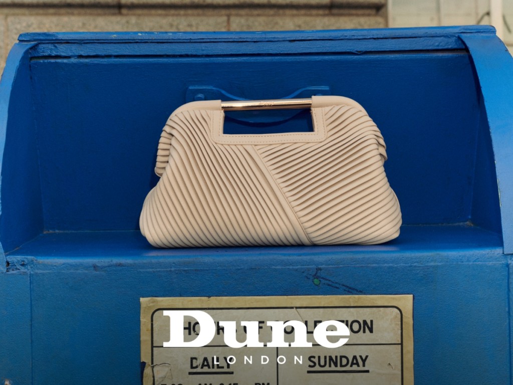 Cream Dune handbag. Shop Dune