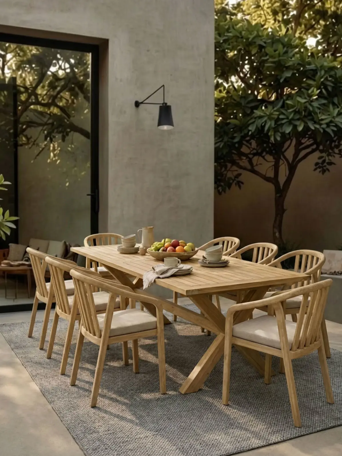Garden dining set