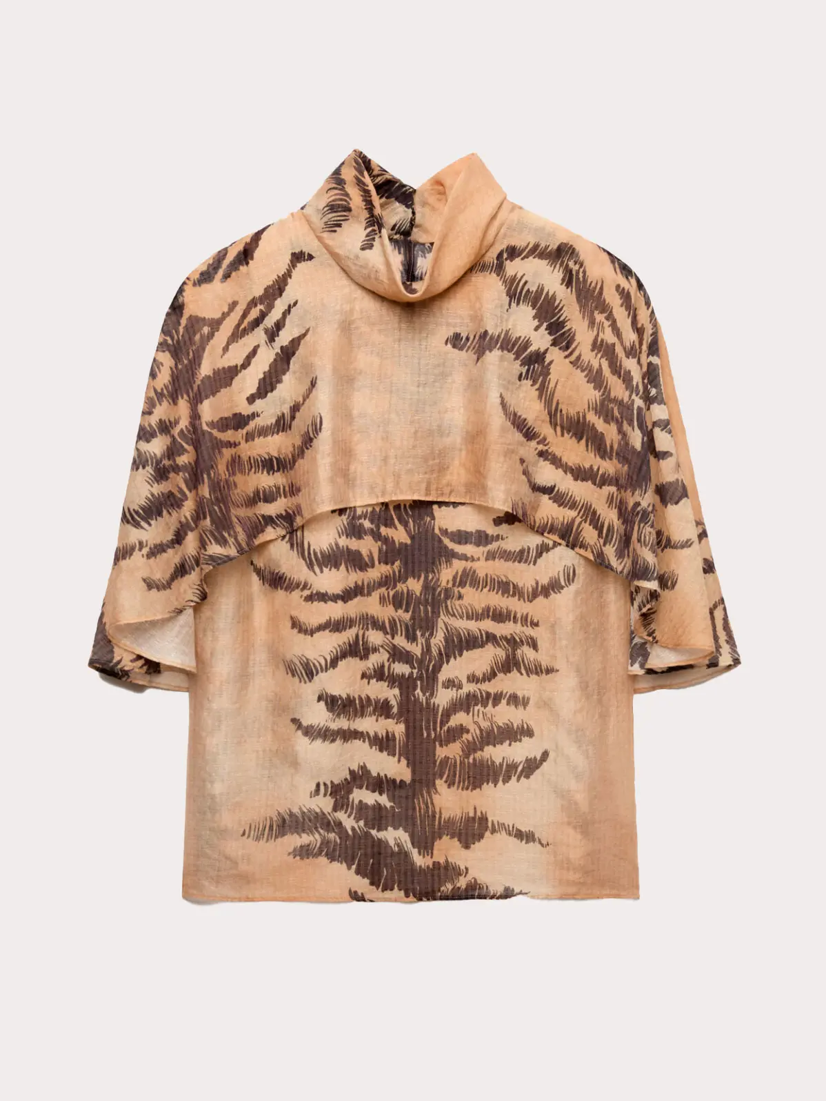 Animal print top