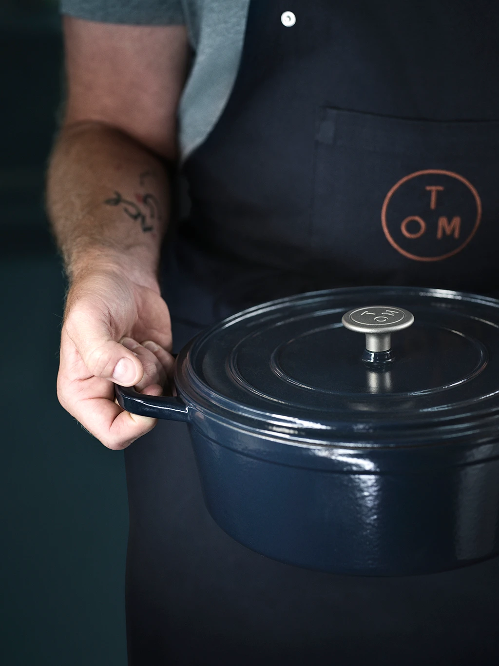 M&S x Tom Kerridge cast iron casserole