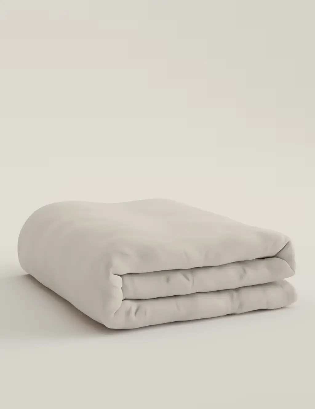 A stack of Egyptian cotton bedding