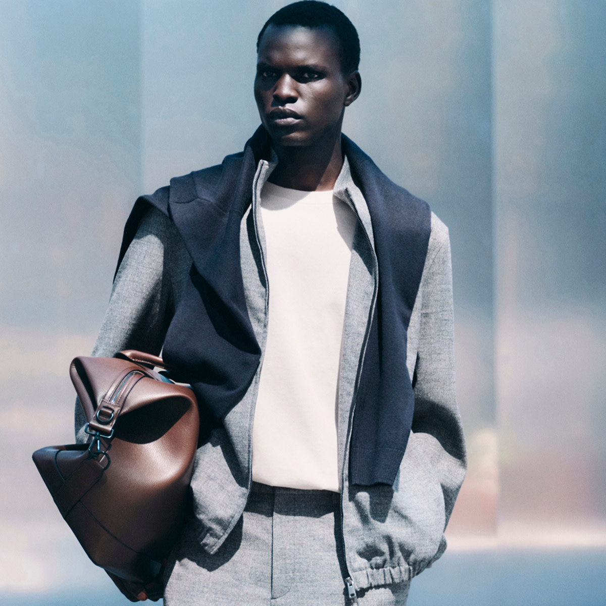 Man wearing jacket