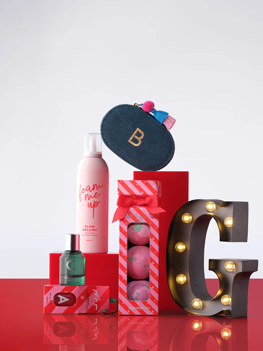 A selection of Secret Santa gifts