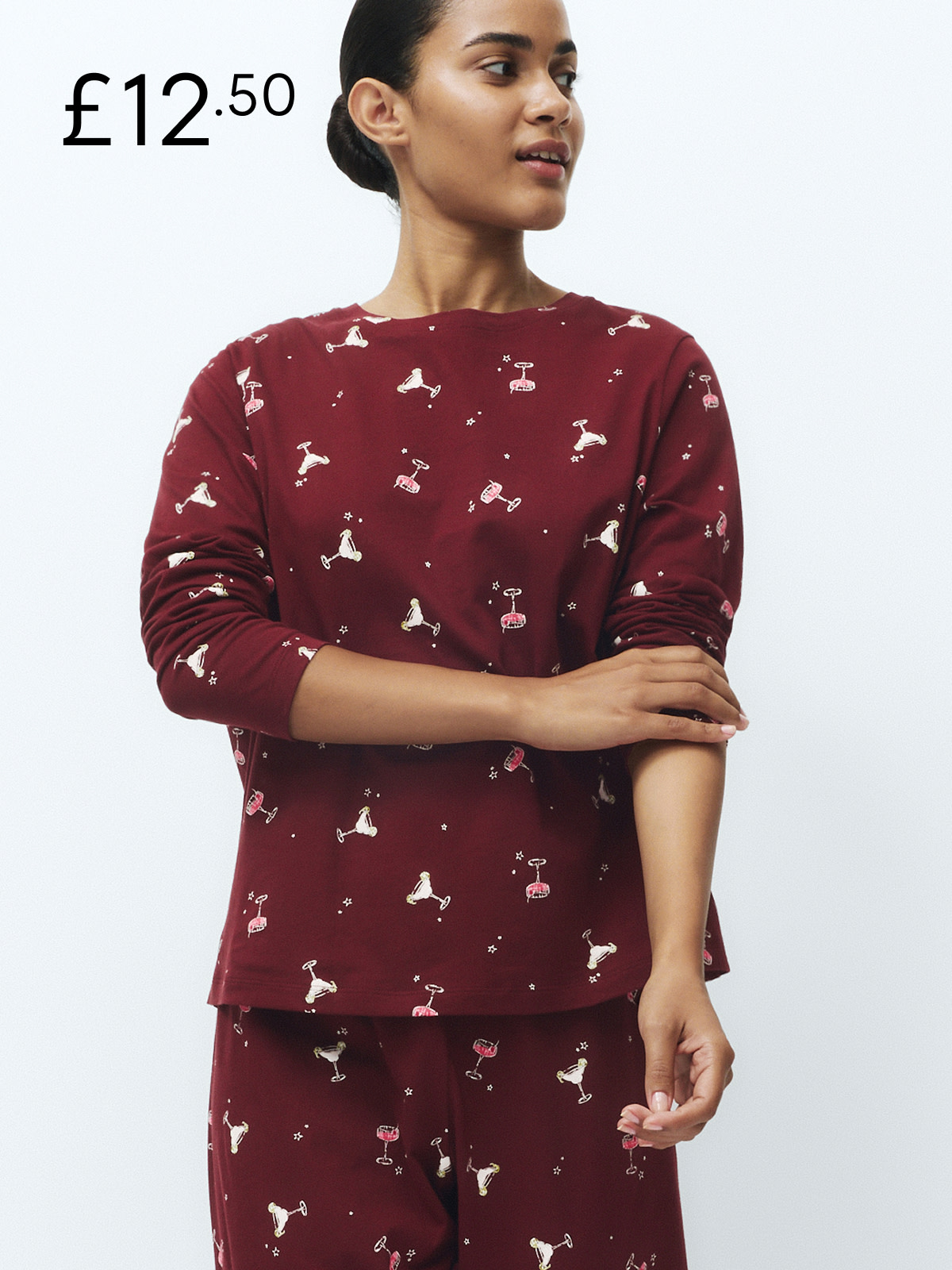 Woman wearing nightwear