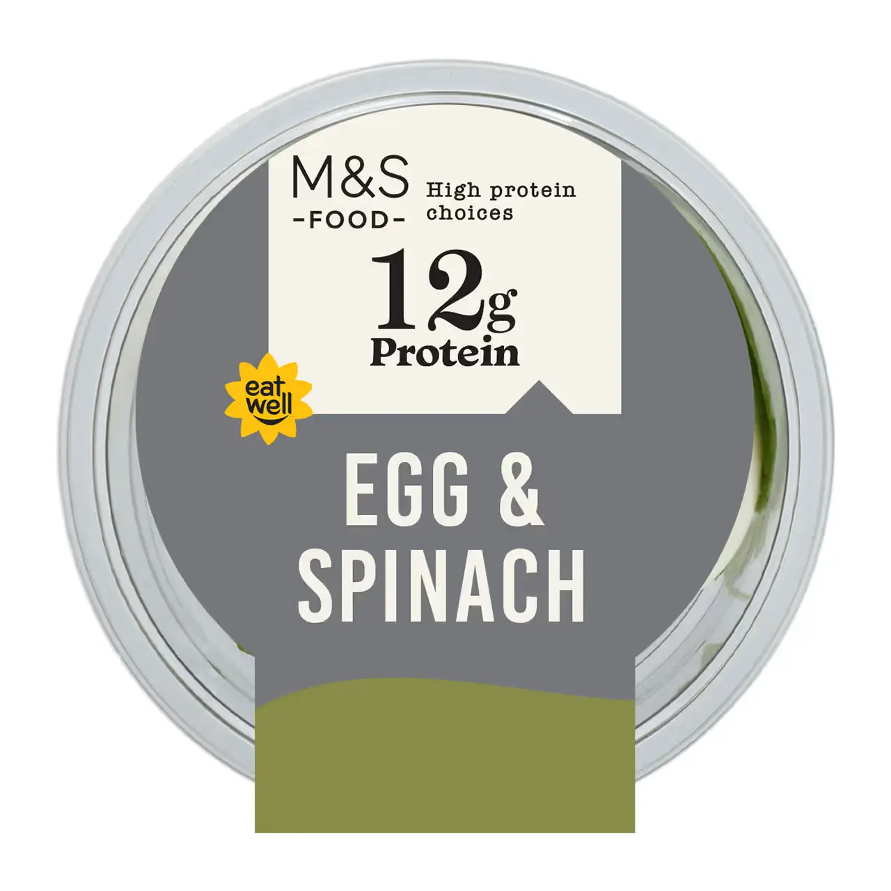 Egg and Spinach Pot
