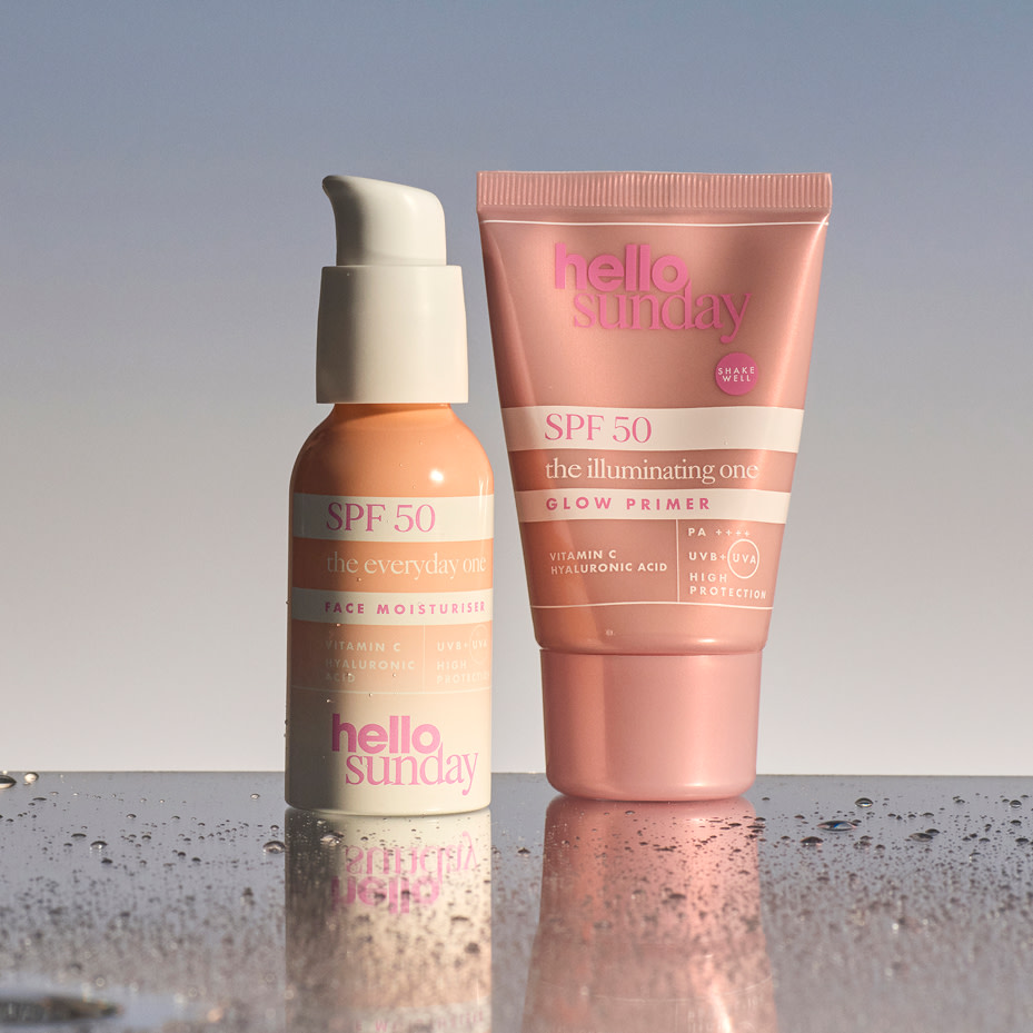 Two suncare products 