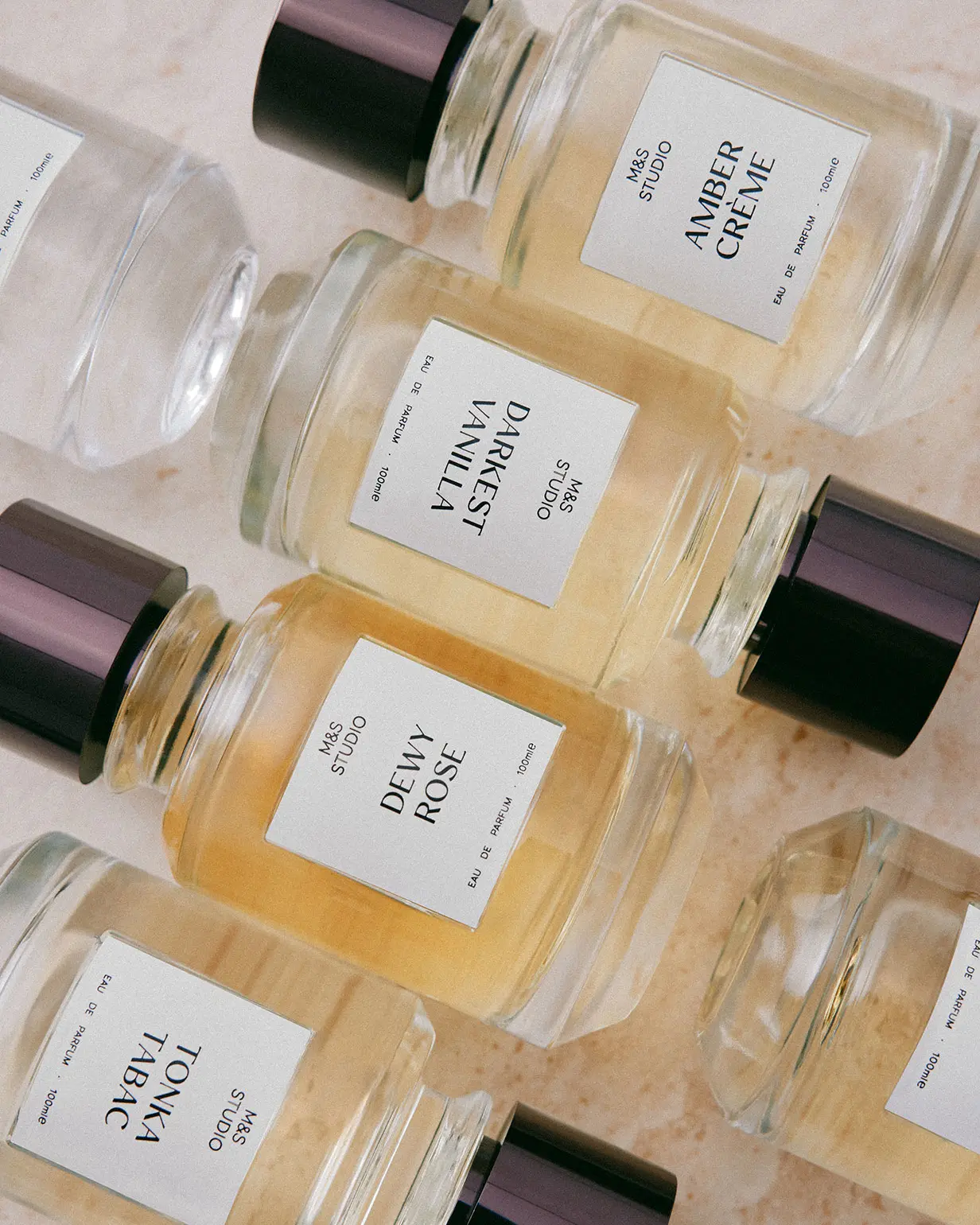 Selection of Studio perfumes