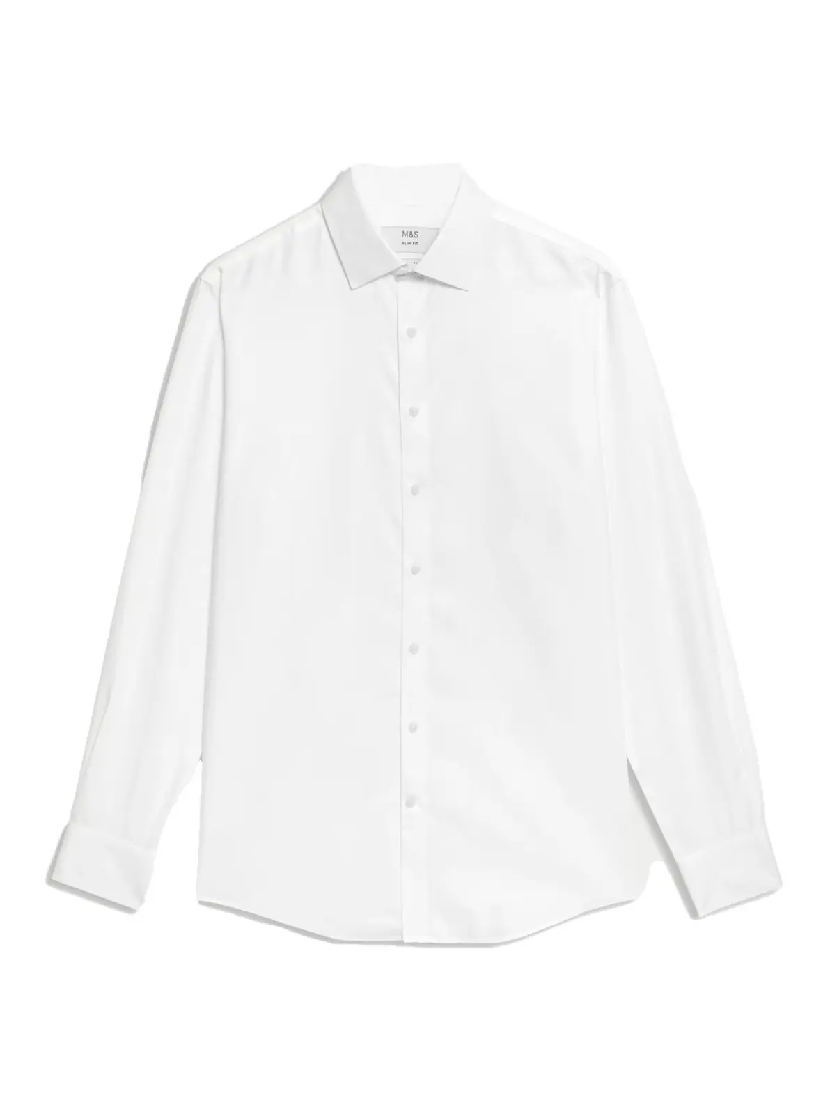 Men's white formal shirt