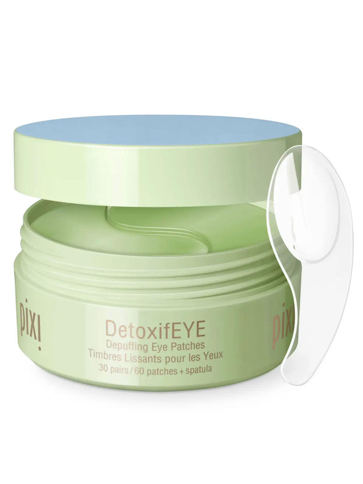 Image of eye patches in green packaging