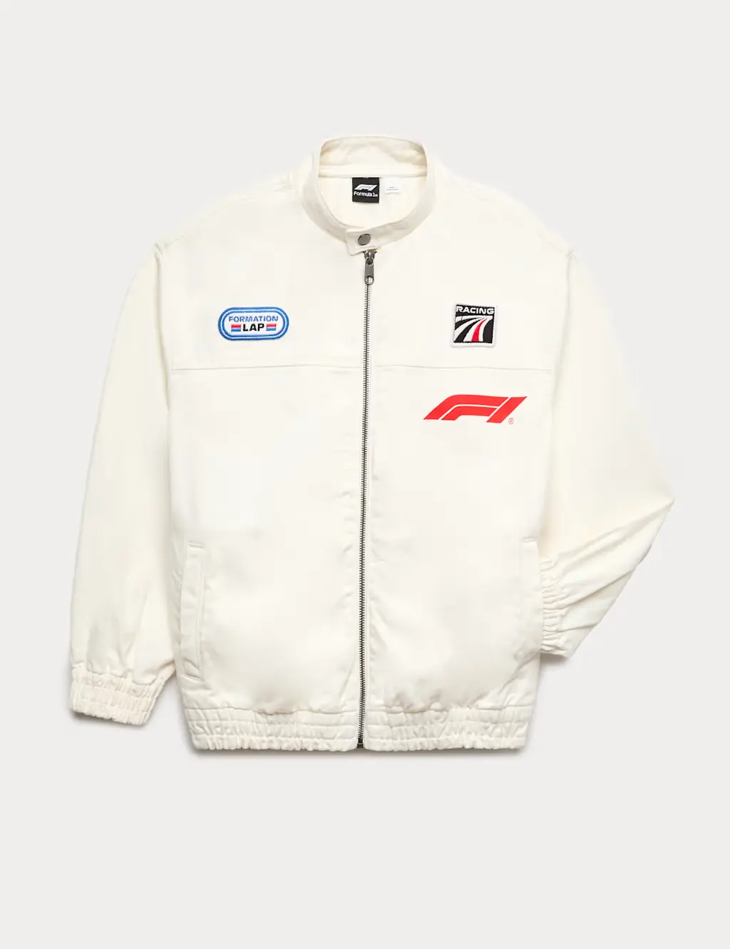 White racing jacket