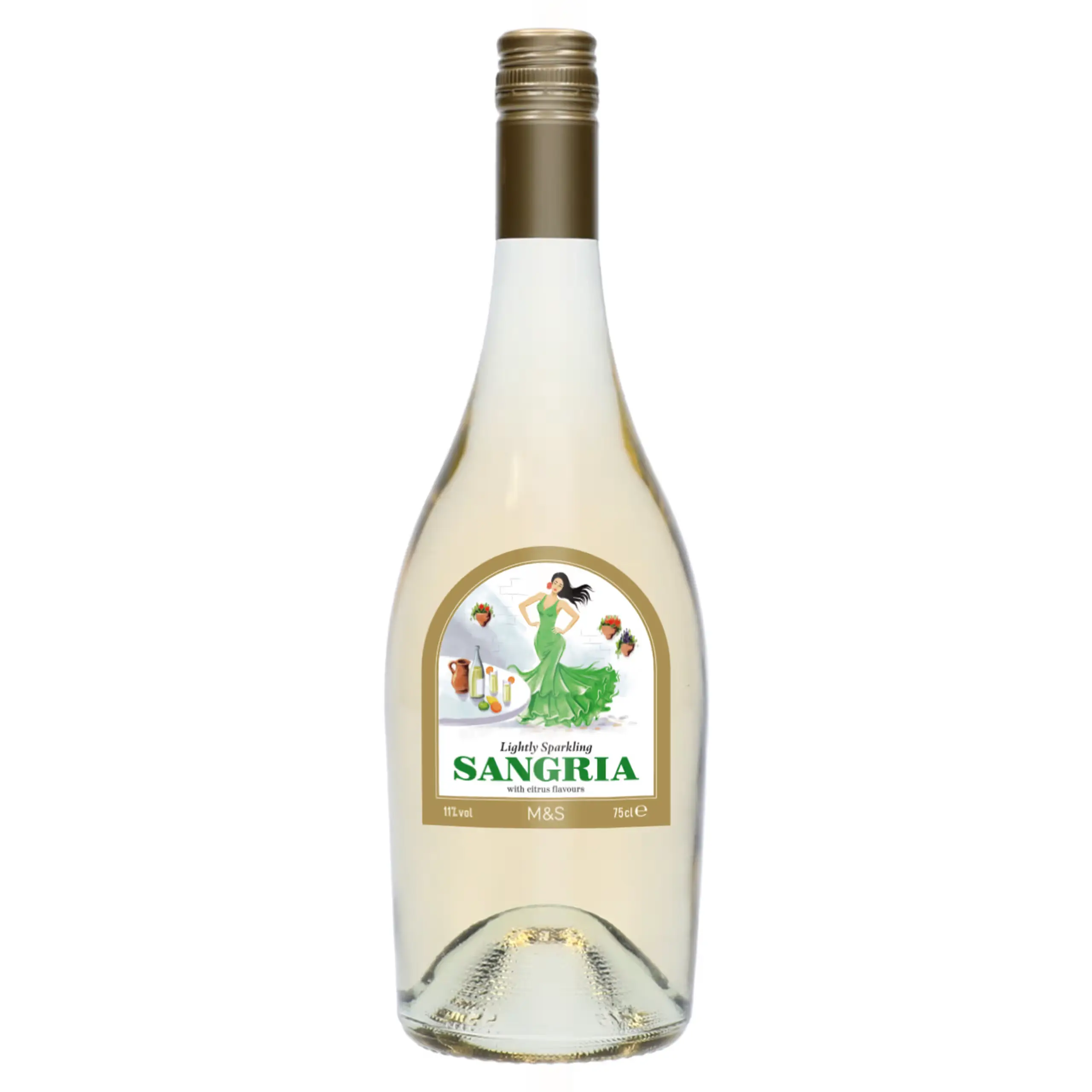 Lightly Sparkling White Sangria