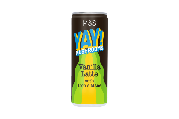 YAY! Mushrooms vanilla latte