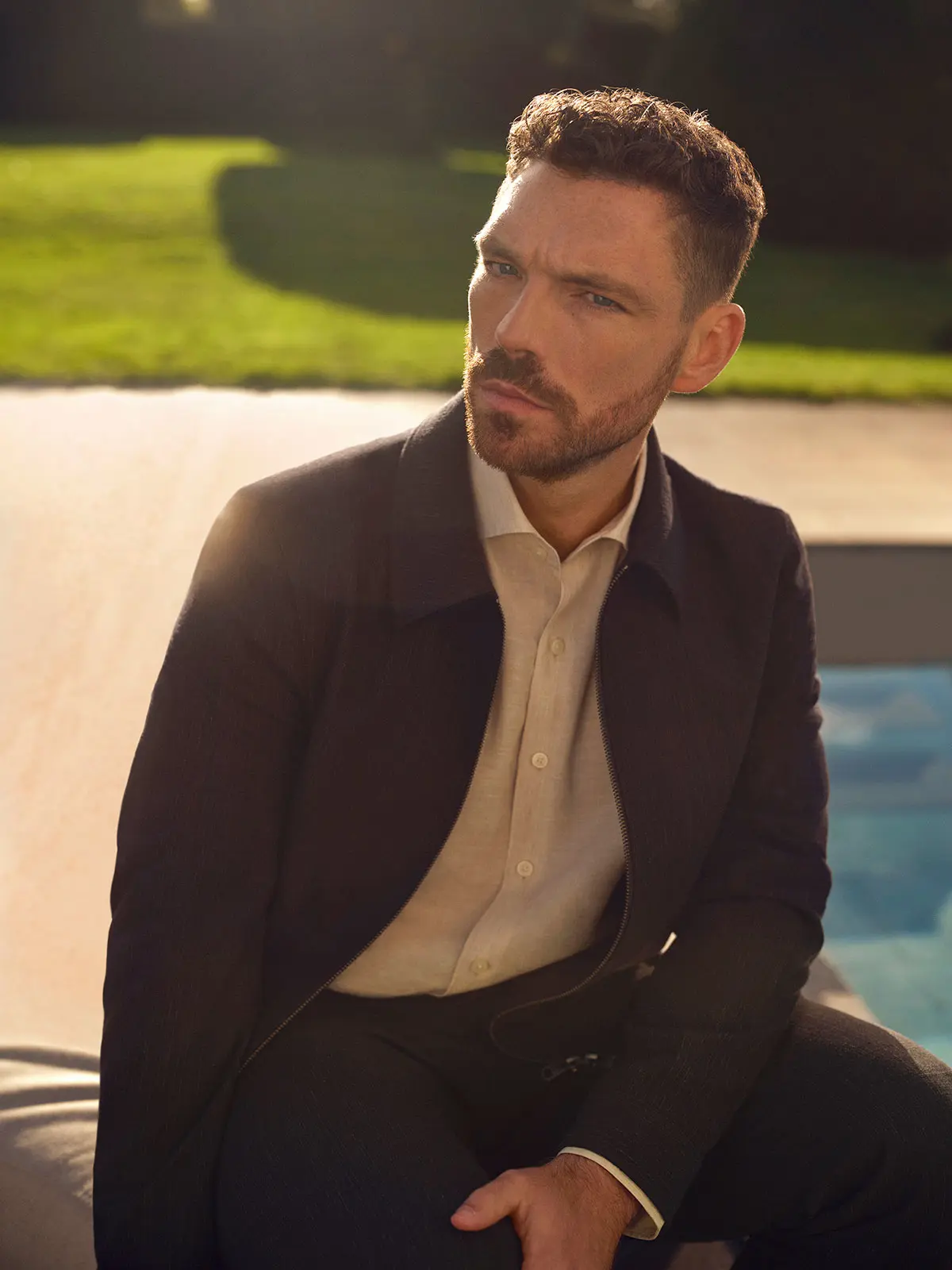 Man wearing wardrobe staples