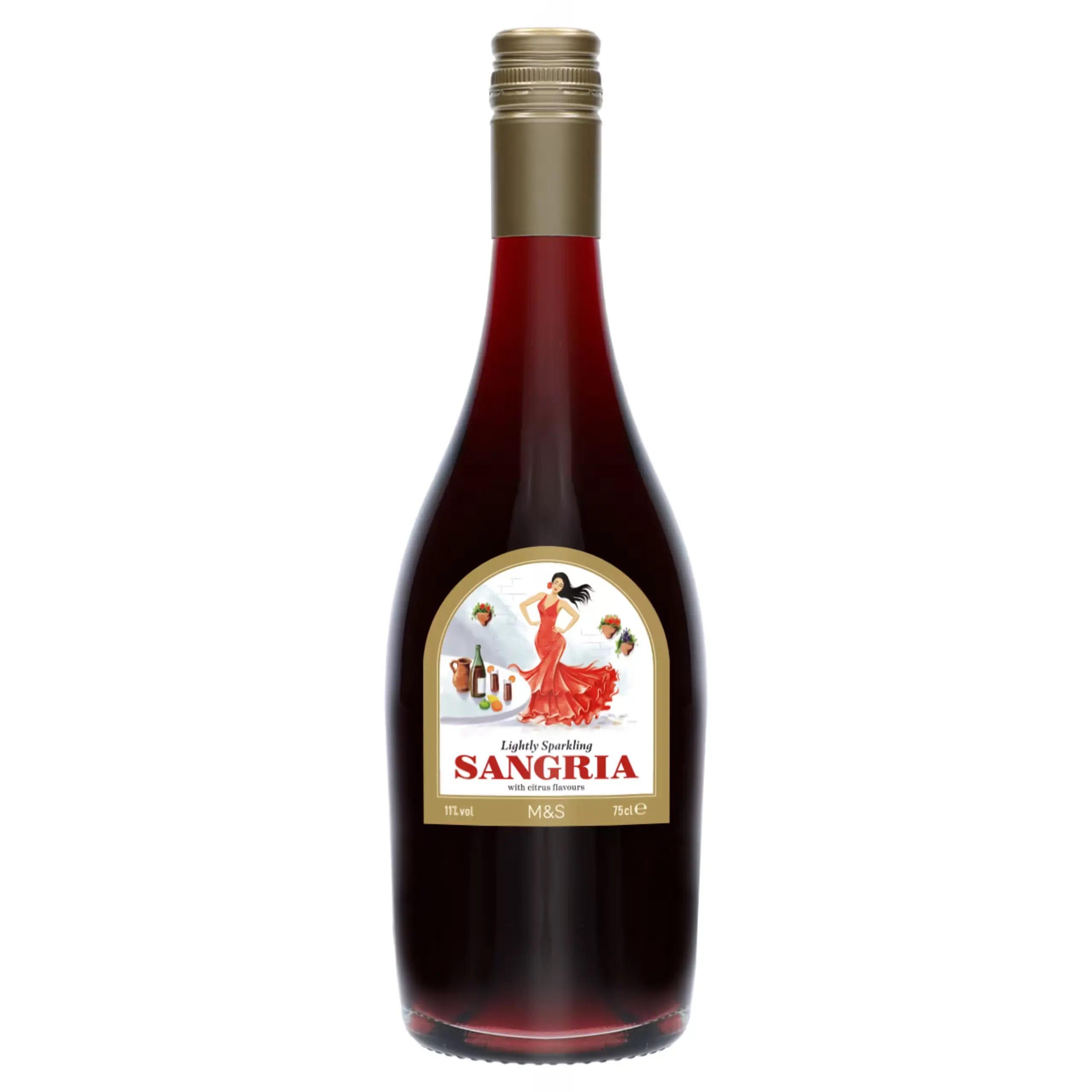 Lightly Sparkling Red Sangria