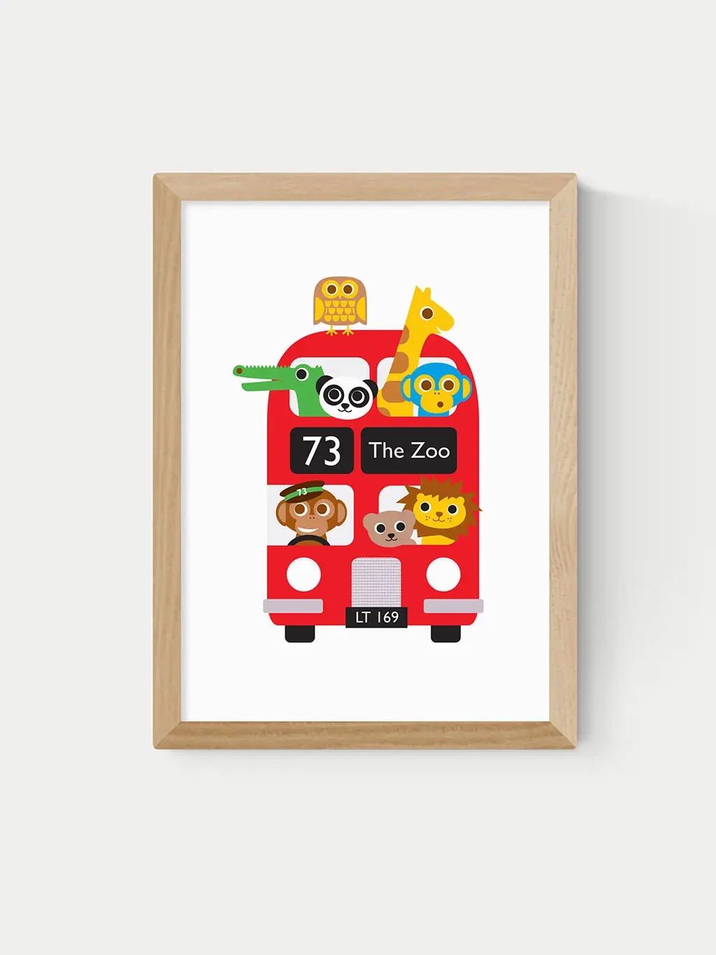 London bus print