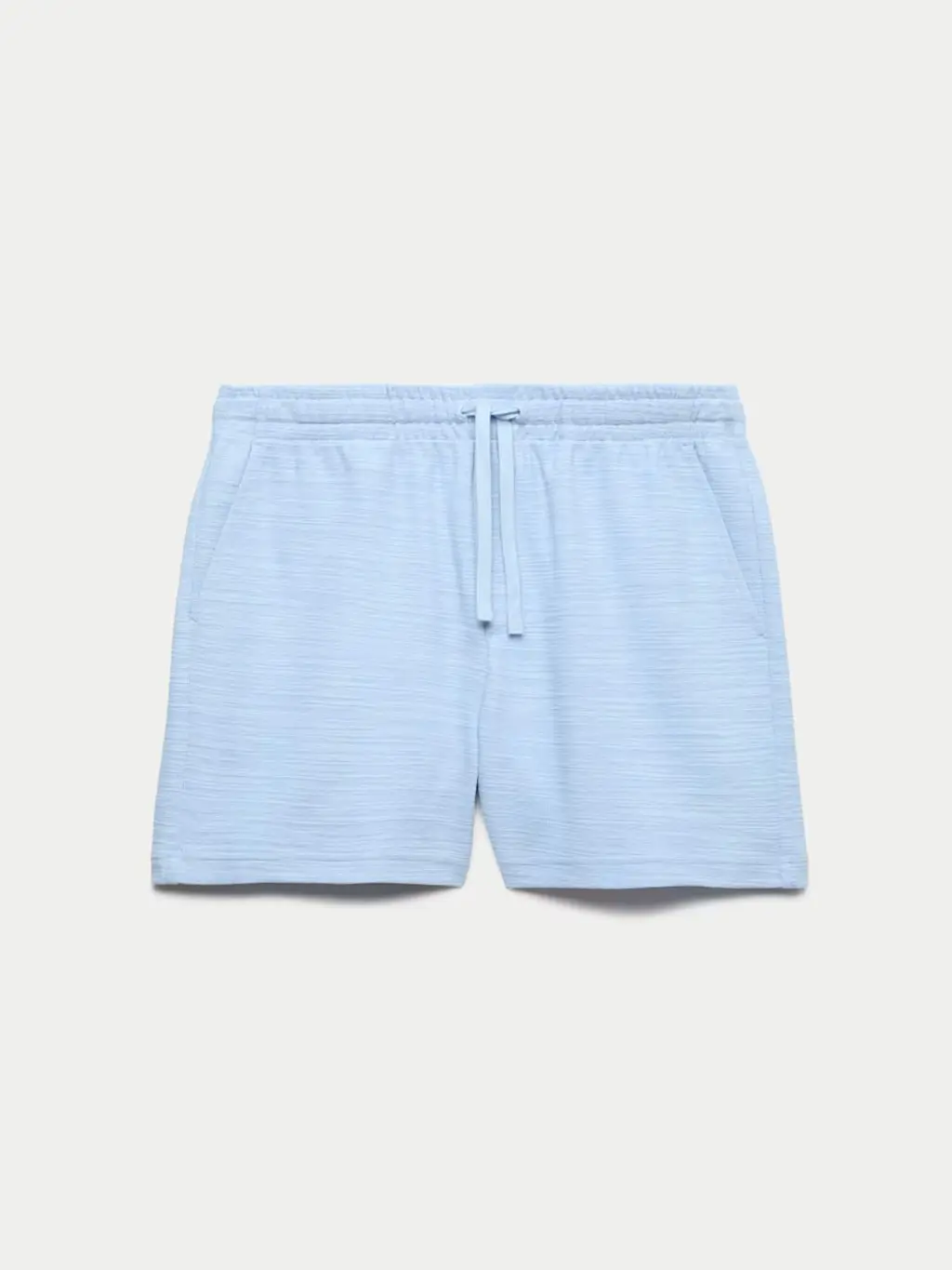 Blue cotton shorts