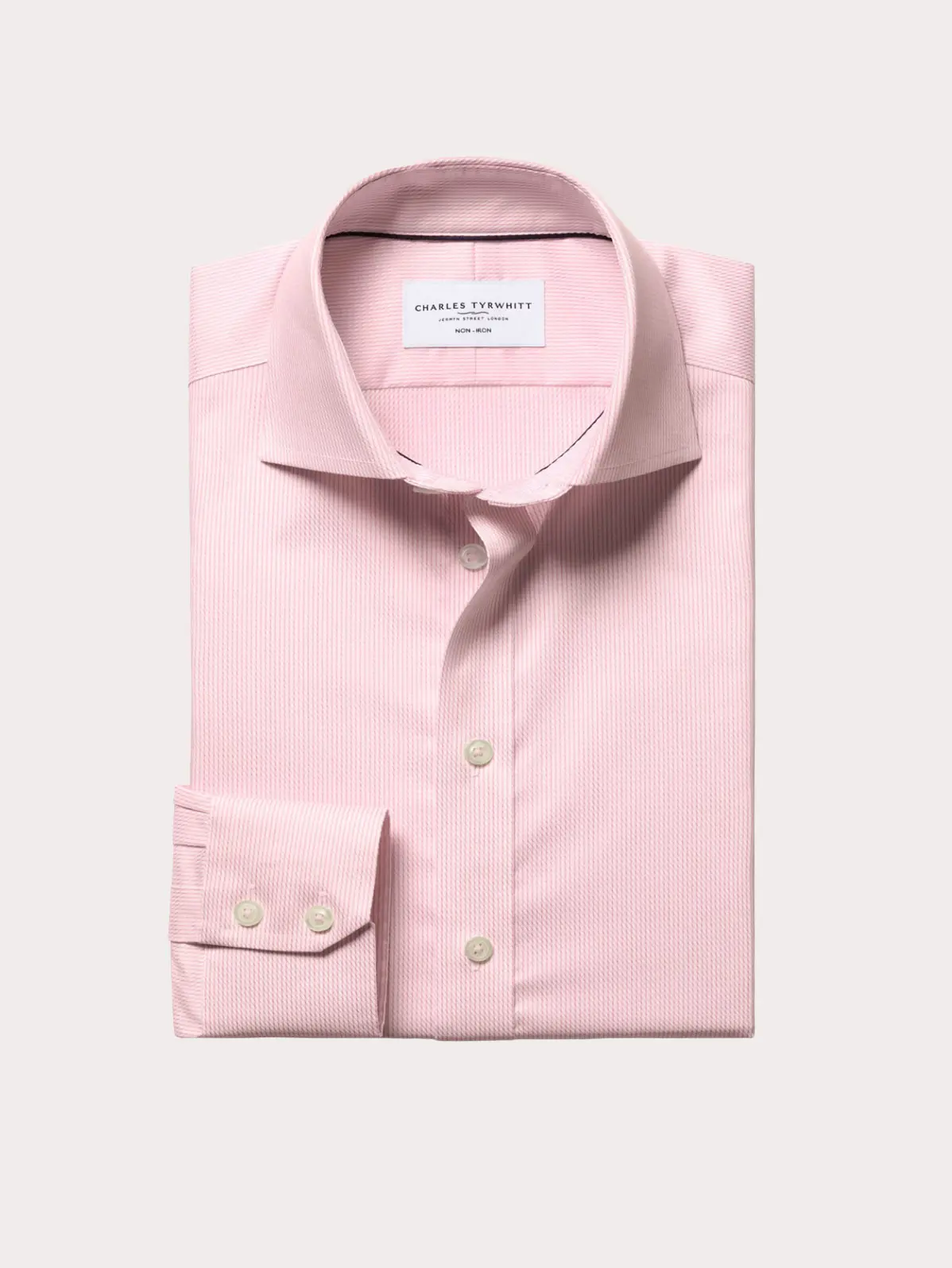 Pink folded shirt 