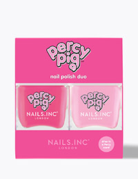 Buy one get one free Percy Pig x Nails Inc. Shop now