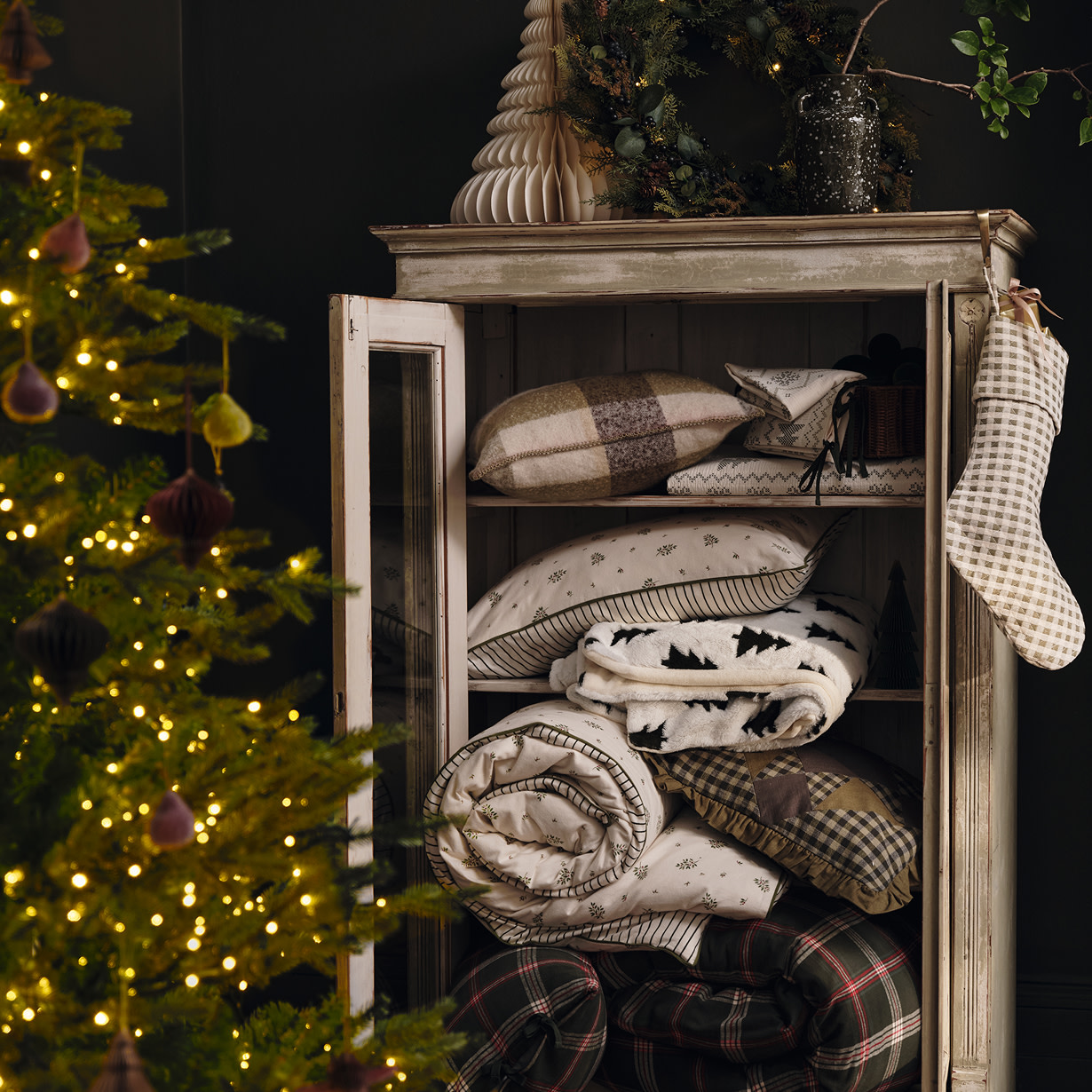 Cosy christmas stocking