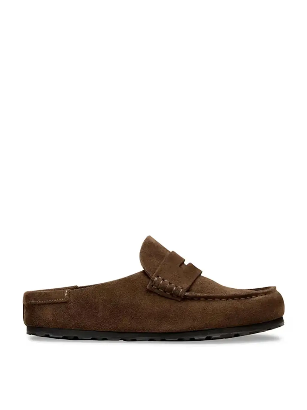Brown Naples mules