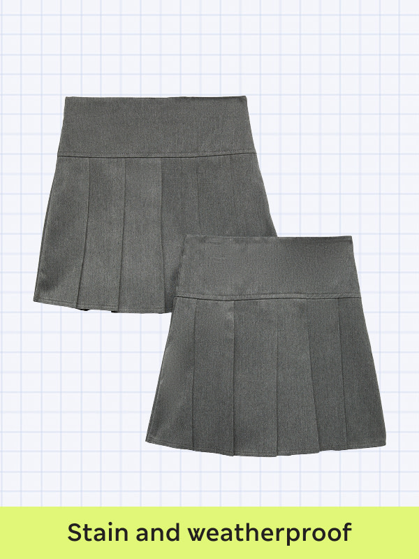 Two grey skirts