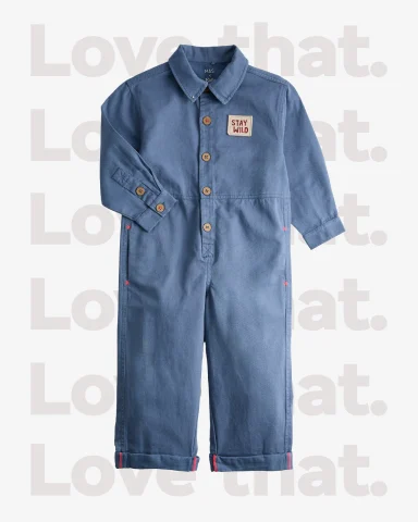 M&S x Binky pure cotton boiler suit (1-10 Yrs)