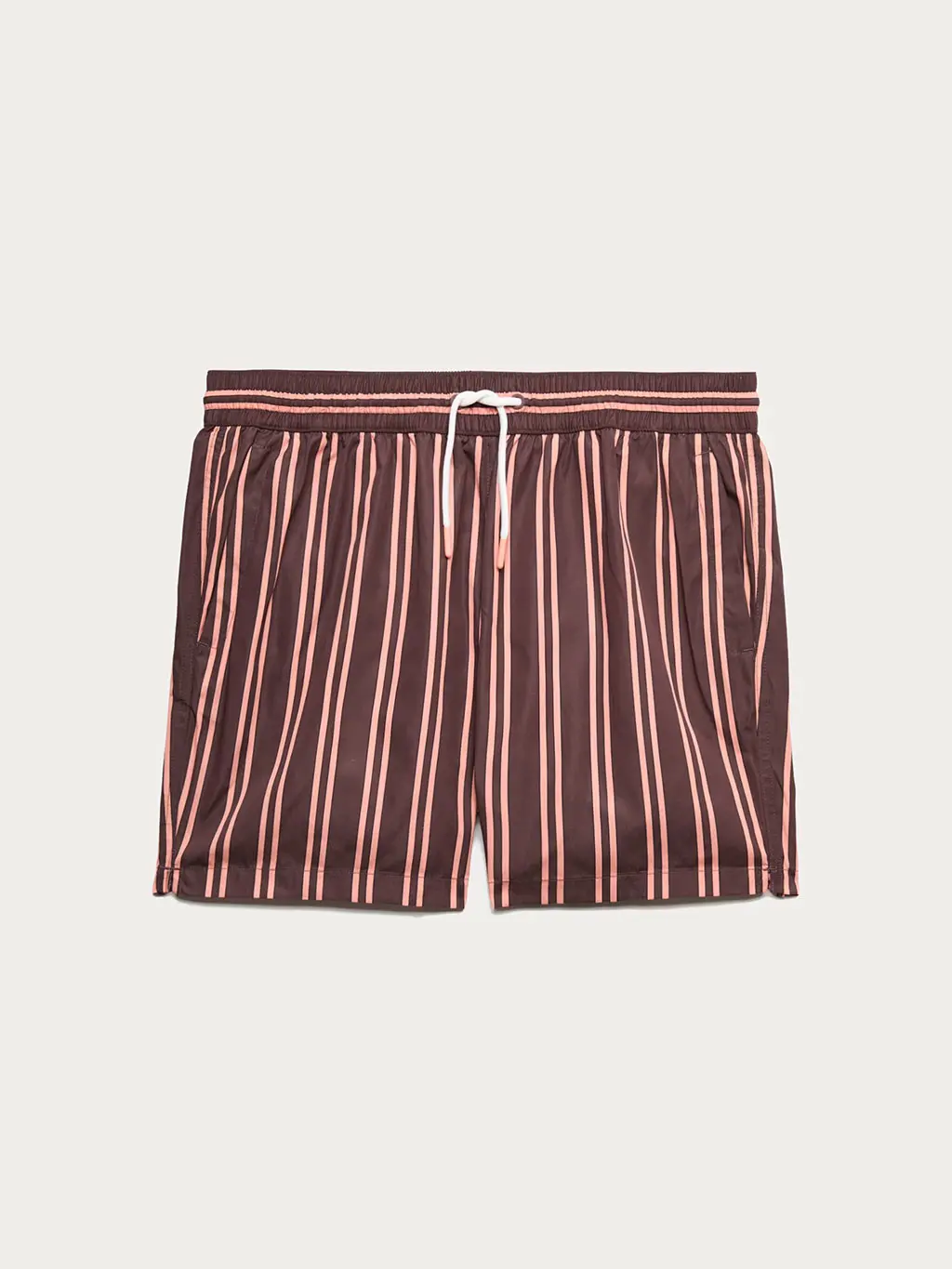 Striped swim shorts