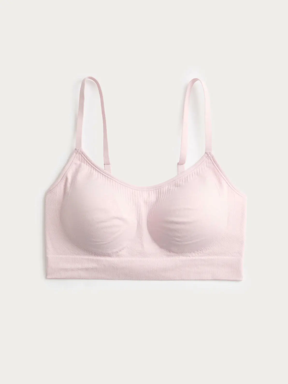 Pale pink bra