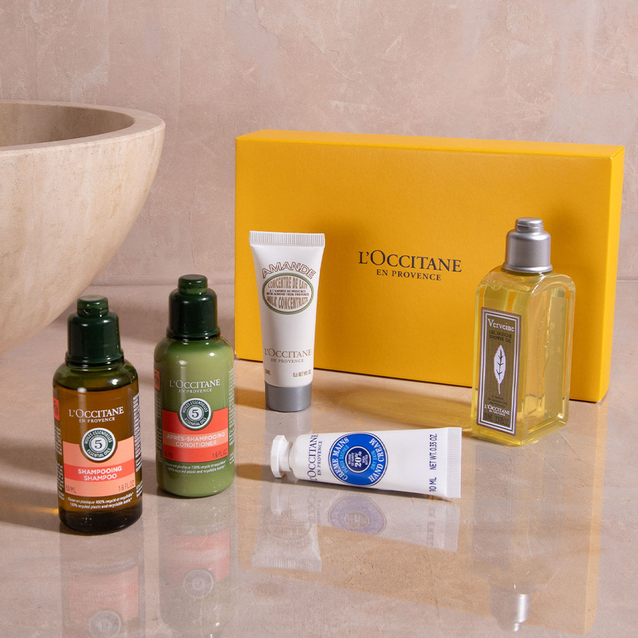Selection of beauty products. Beauty gifting shop now