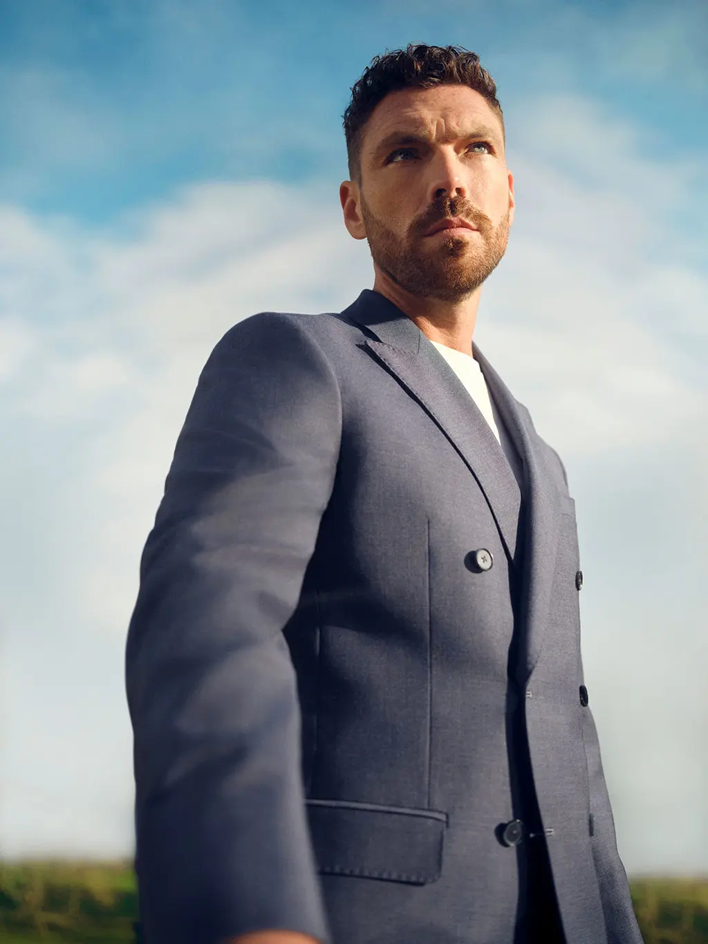 James Nelson Joyce in navy suit