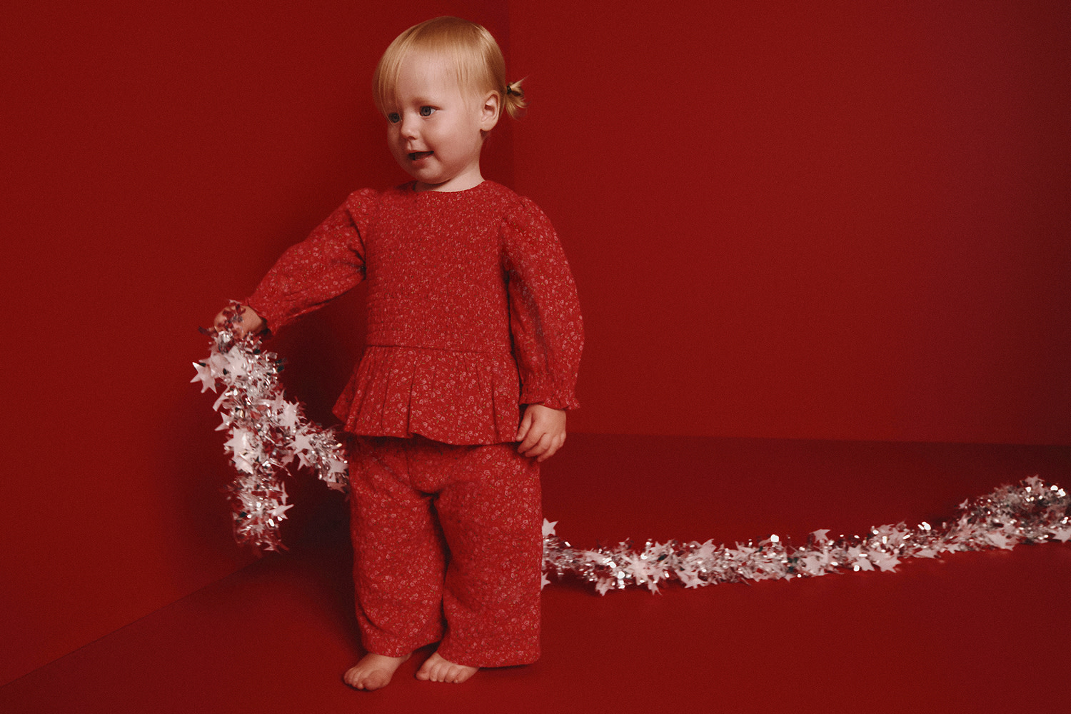 Red nightwear