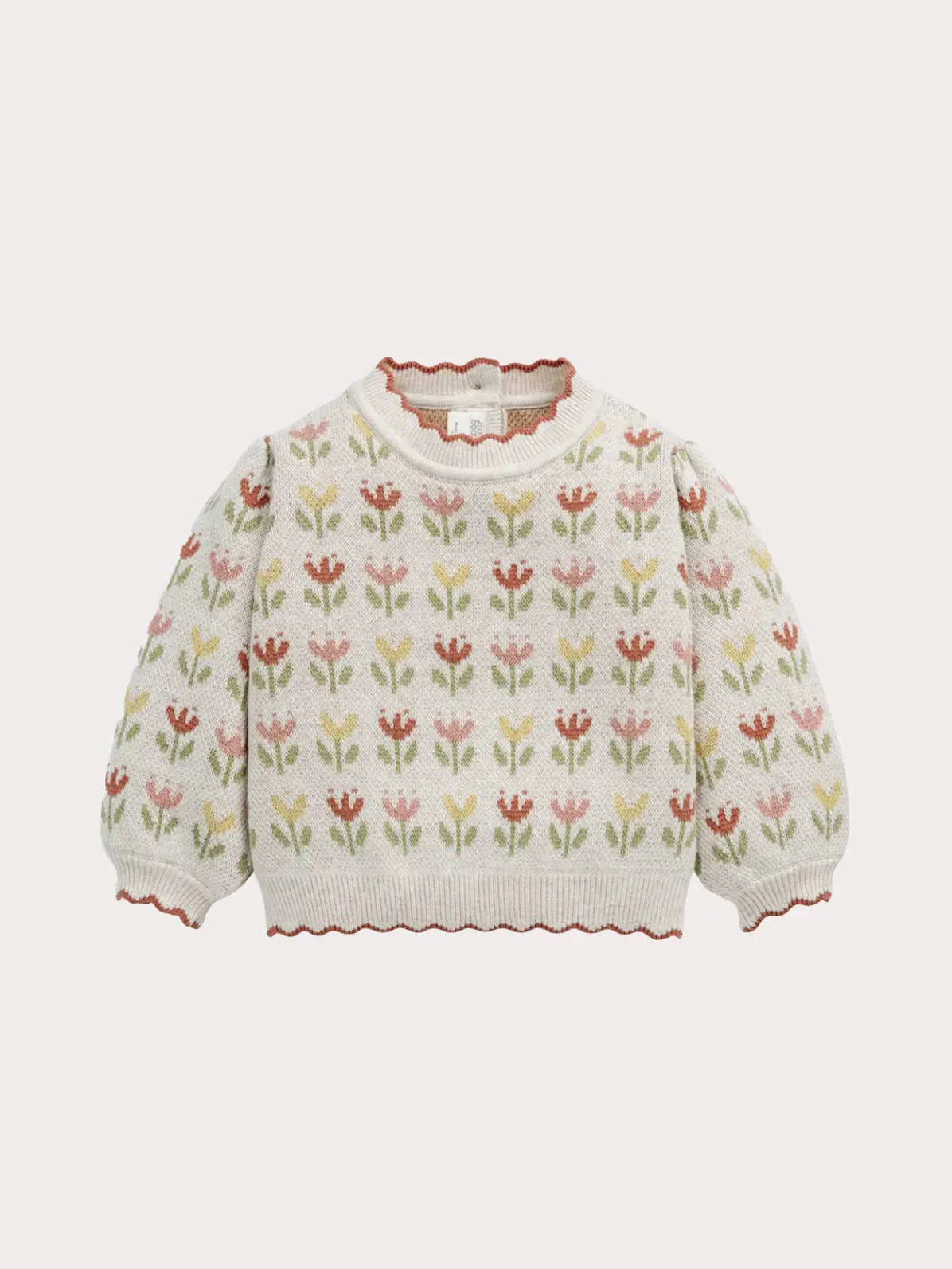 Jumper with tulip design 