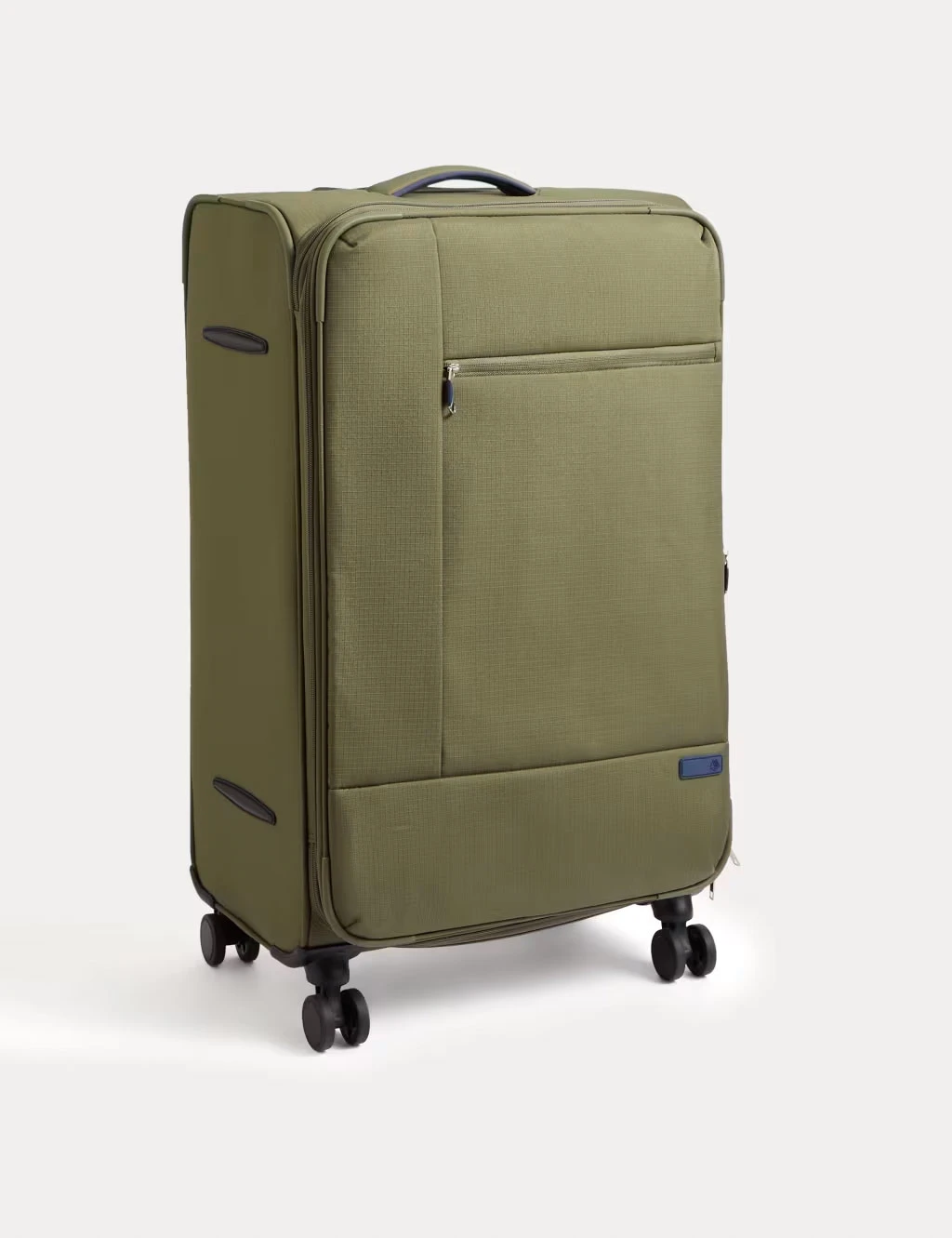 Khaki Seville soft suitcase