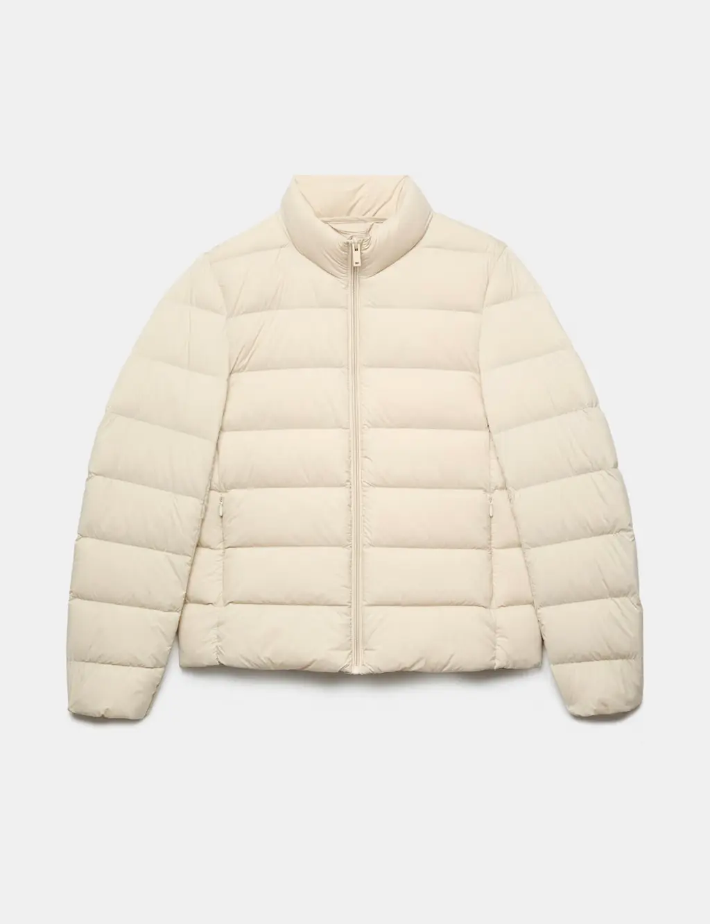 Feather & Down Padded Puffer Jacket