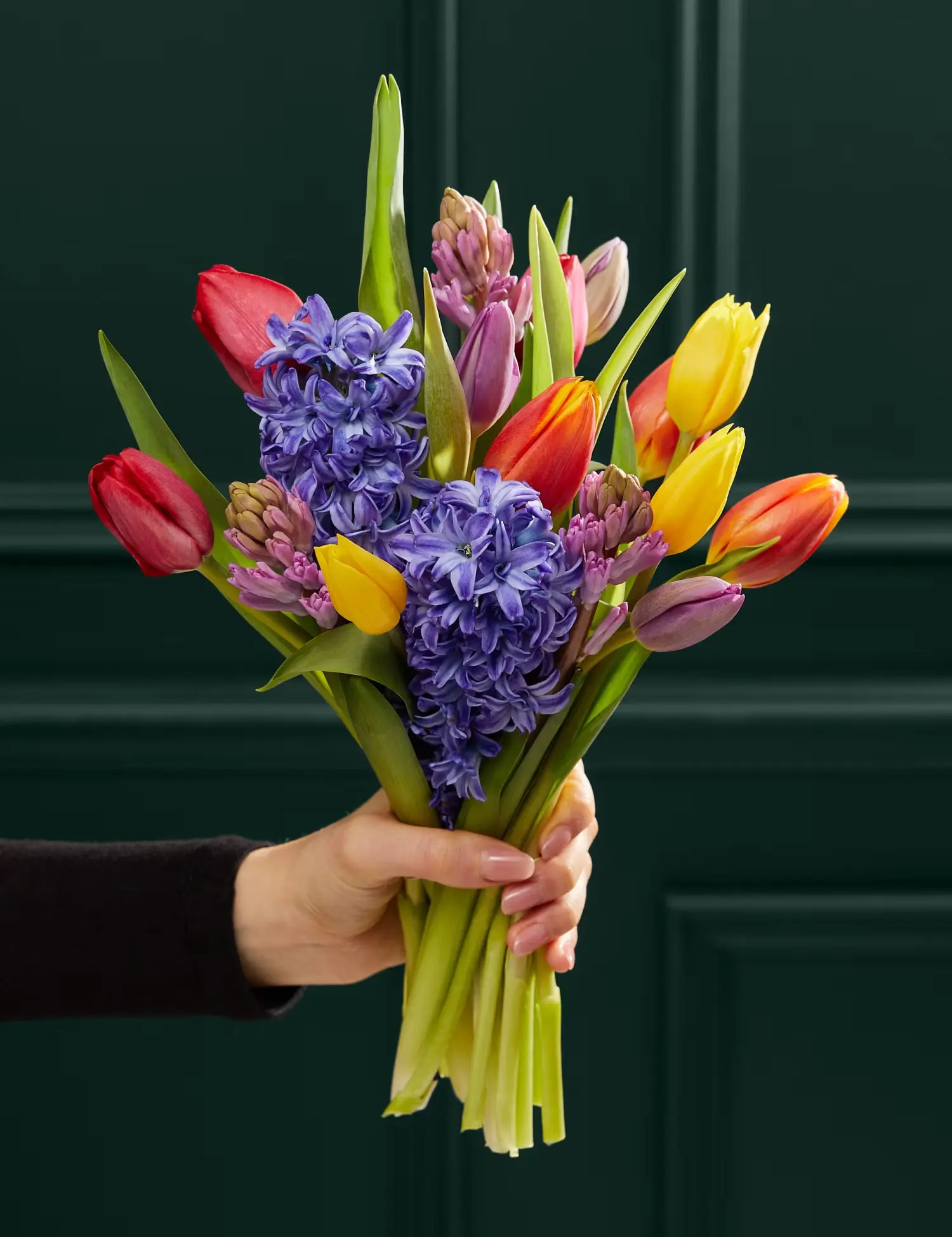 Bouquet of spring flowers at M&S