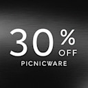30% off Picnicware